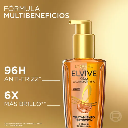 Óleo Extraordinario Reparación De Puntas L’oréal Elvive 100