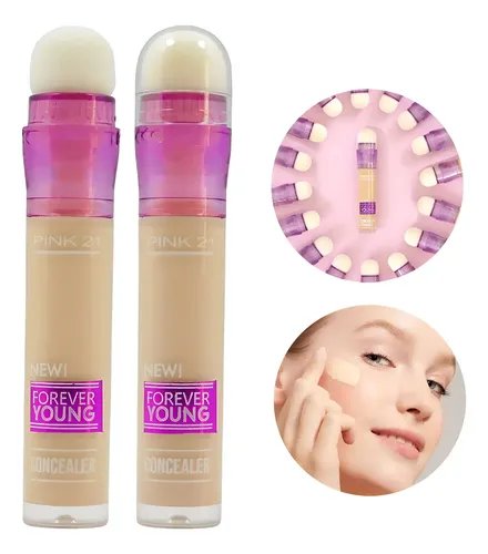Corrector Ojeras Pink 21 Colores Concealer Cover Perfection