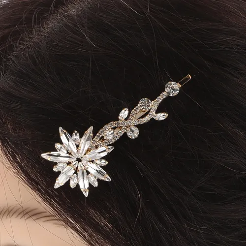 Broche De Pelo Con Cristales De Strass Accesorios Para Cabel