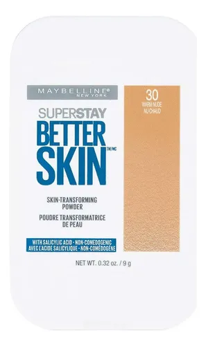 Polvo Maybelline Ny Super Stay Better Skin Warm Nude 0.32 Oz