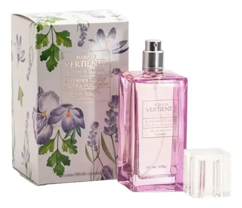 Perfume Vertiente Lavender Tudor 100 ml Eau de Toilette Floral Mujer