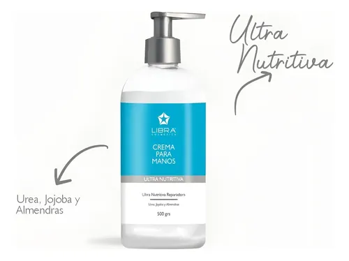 Crema Para Manos Ultra Nutritiva Reparadora Libra 500g