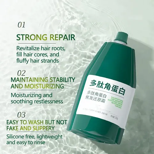 .n W Crema Reparadora Capilar De Queratina Para Cabello M.