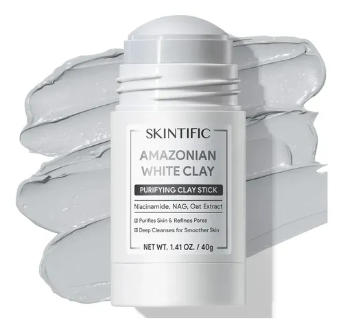 Askintific Mascarilla Facial De Arcilla Blanca En Barra,