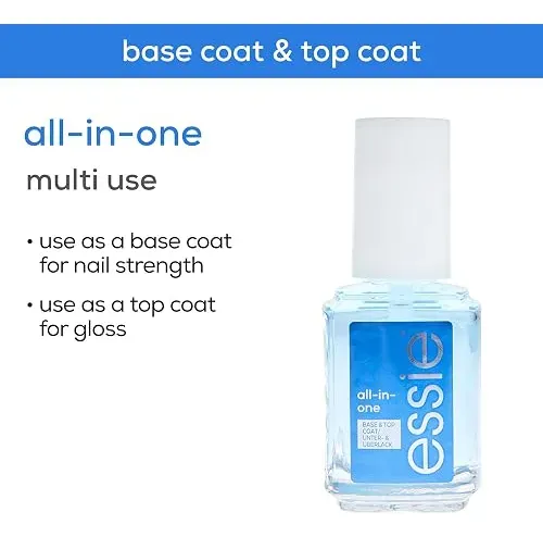 Essie Base Coat Top Coat Fortalecedor Uñas 046 Onzas