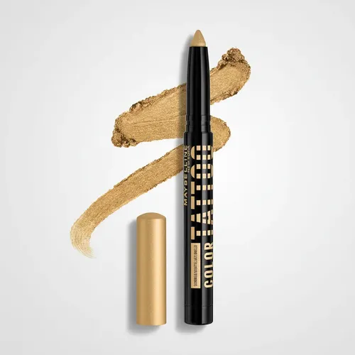 Sombra Ojos Crayón Maybelline Color Tattoo Dorado