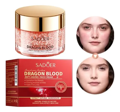 Crema Facial Sadoer Sangre De Dragón Hidratante Antiedad Tipo De Piel Todo Tipo De Piel
