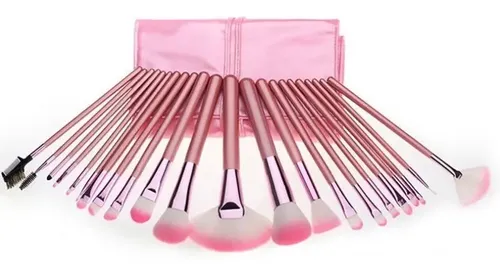 Set 22 Pinceles Brochas Maquillaje Profesional.