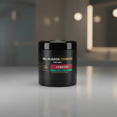 Gel Fijador Beauty Walfor Premium For Men Cemento 450 G