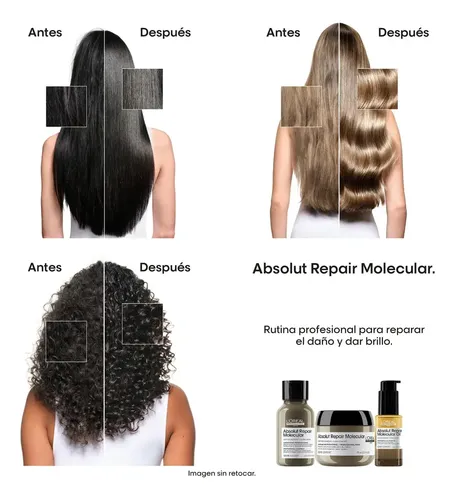 Oil Bifásico L’oréal Absolut Repair Molecular 90 Reparación