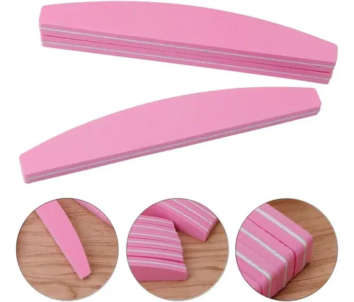 Lima Buffer Sponge 100/180 Uñas Esculpidas O Gelificadas