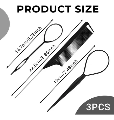 Herramienta For El Cabello De Cola Topsy, Bucle Con Peine /