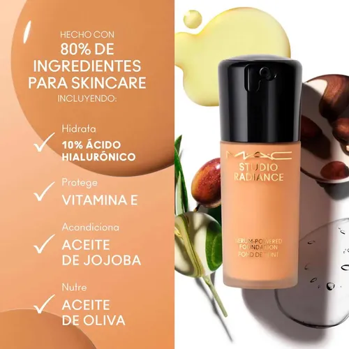 Base Mac Studio Radiance Serum Powered Foundation