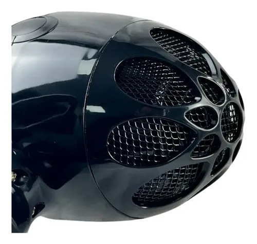 Secador De Pelo Vanta 3800 Mini Compact Peluqueria Negro