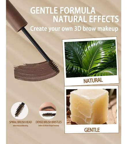 Gel Tintado Para Cejas Impermeable Marrón Oscuro