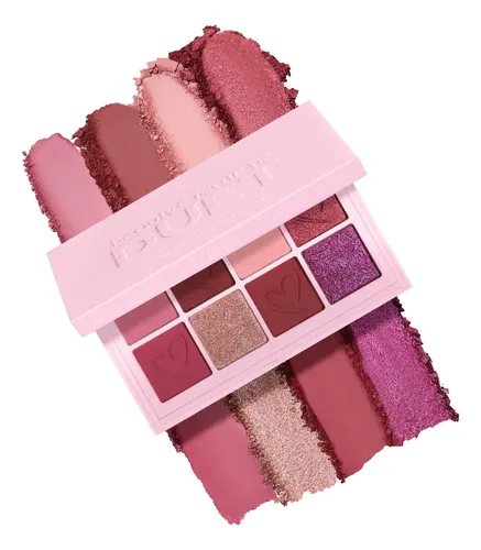 Paleta Sombras Duet Mini Snap De Beauty Creations Color Rouge Romance