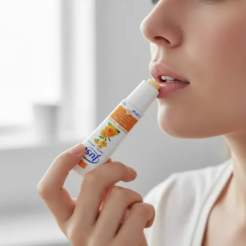 Just Crema Herbal Para Labios De Calendula De 10 Grs.