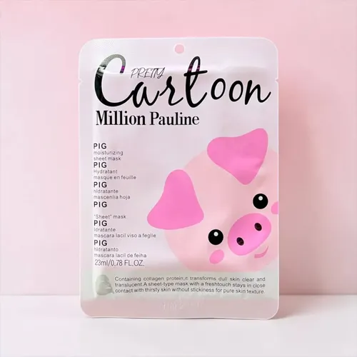 Pack X10 Mascarilla Animal Cartoon Colágeno Hidratante