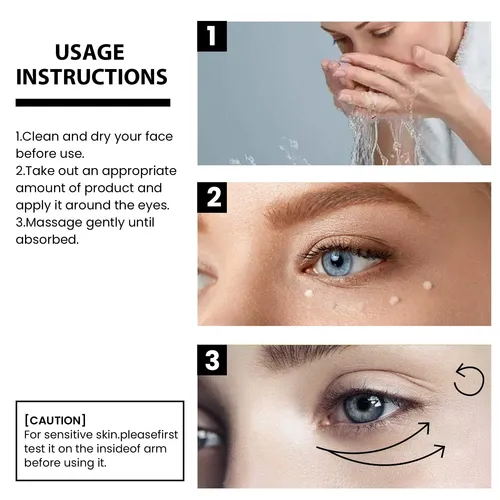Crema Para Ojos Jaysuing, Suave, Nutritiva, Decolora Líneas