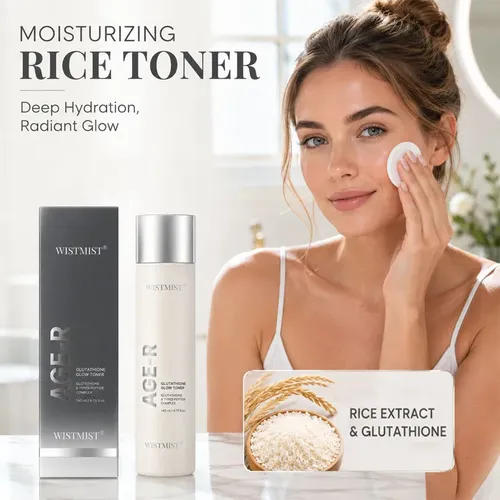 Tónico Brillante Con Glutatión Age-r De Wistmist, 140 Ml