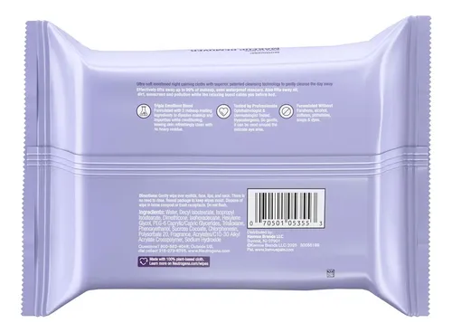 Toallitas Desmaquillantes Neutrogena Night Calming 25 Unidad