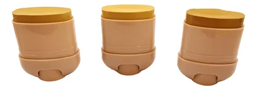 Set X 3 Base Maquillaje Foundation Barra Ultra Stick Pink 21