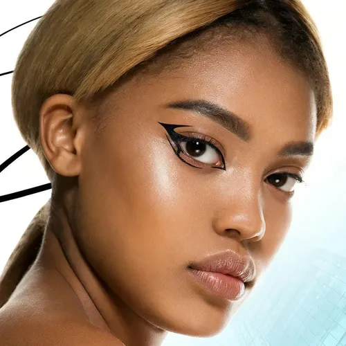 Maquillaje: Delineadores Líquidos Mate Negro (set 10)