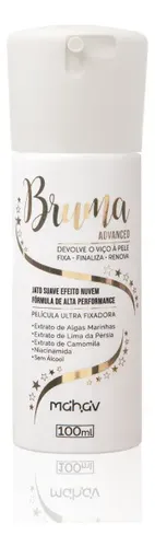 Fijador De Maquillaje Bruma Mahav Advanced 100ml Sin Alcohol