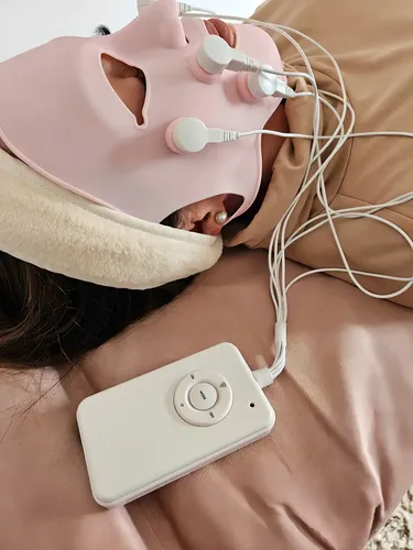 Mascara Facial Masajeadora Con Ems- Masaajeador Antiarrugas Tipo De Piel Todo Tipo De Piel