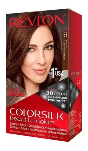 Kit Tintura Revlon Colorsilk Beautiful Color Con Keratina Tono Chocolate