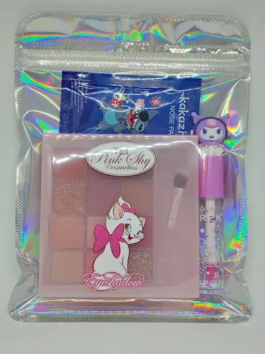 Combo Kit Maquillaje Skincare Kawaii Marie Niña