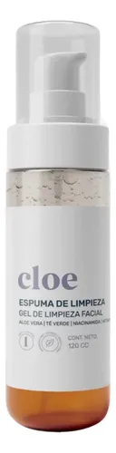 Espuma Limpiadora Facial Niacinamida Vit E Vegano Cloe 120cc Momento De Aplicación Día/noche Tipo De Piel Todo Tipo De Piel