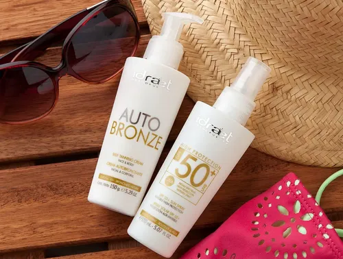 Crema Autobronceante Idraet Colageno Hidratante Liposomas