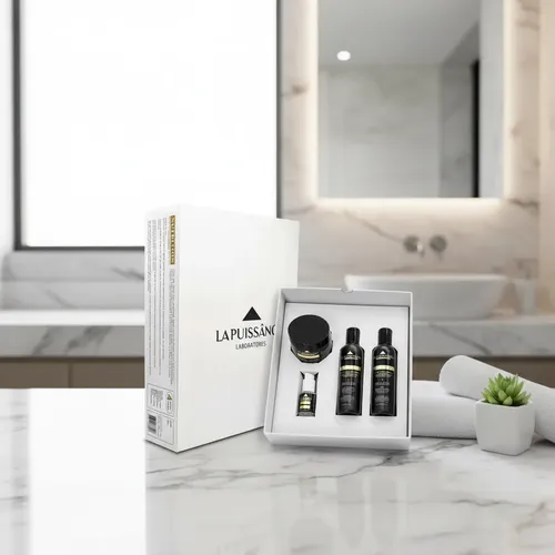 Kit La Puissance Nutrition Box Shampoo Acond. Máscara Serum