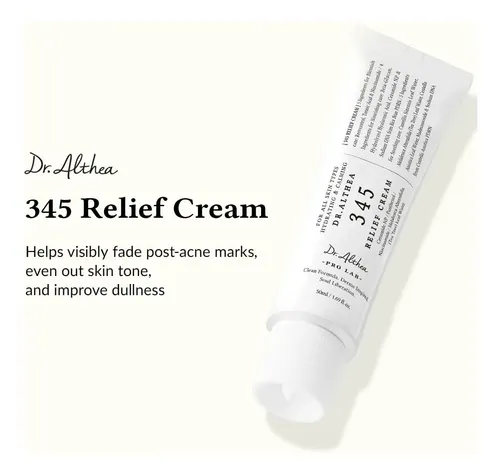 Crema Alivio Dr.althea 345 50 Ml Crema Facial Alivio Antiacn