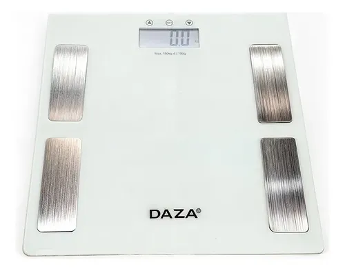 Balanza De Baño Digital Personal Electronica Precision Color Blanco