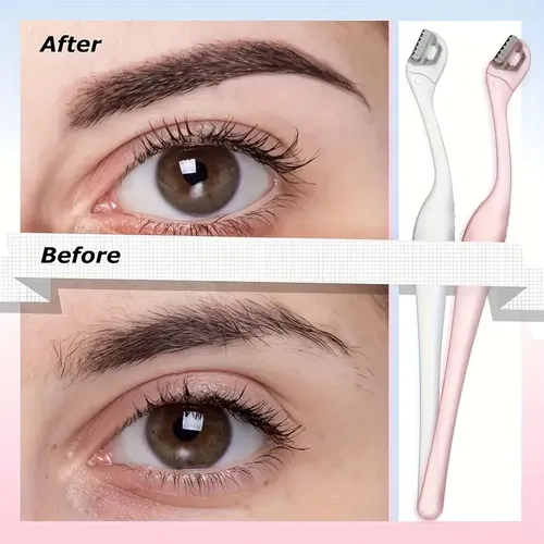 6 Recortadores Faciales Mujer Acero Inoxidable Cejas Labial