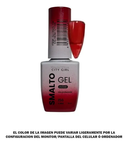 Esmalte Semipermanente Gelatina Jelly 15ml City Girl