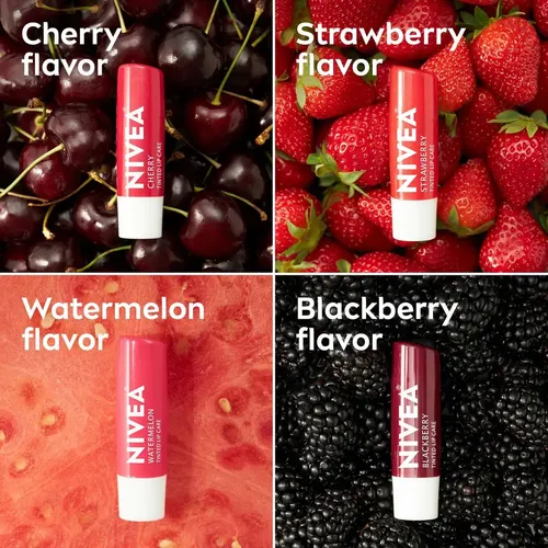 Nivea – Cuidado De Labios, Variedad De Frutas