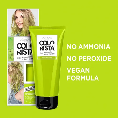 Tinte De Pelo L’oreal Paris Colorista Semipermanente Limegre