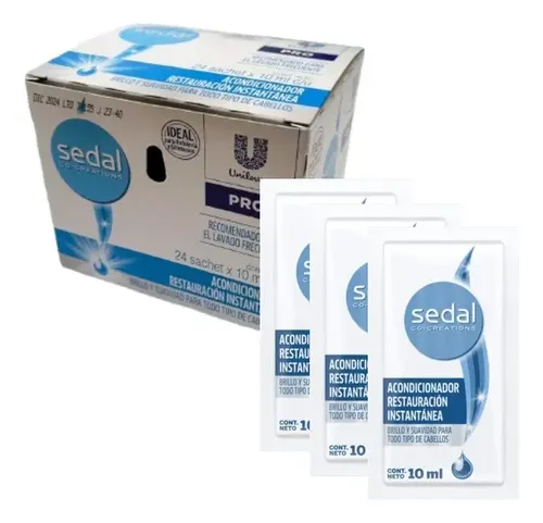 Acondicionador Sedal Hotelero En Sachet 10ml X 144u | Hotel y Gimnasio