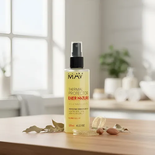 Protector Termico Argan Y Keratina 125 Ml Mav Professional