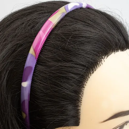 Vincha Plástica Para Pelo Colores Varios