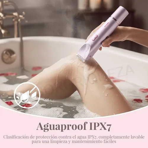 Afeitadora Corporal Doble A Eléctrica 2 En 1 Para Mujer
