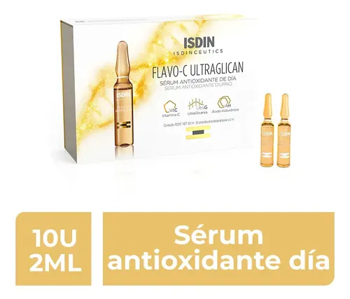 Isdinceutics Flavo C Ultraglican X 10 Ampollas Vitamina C Ti