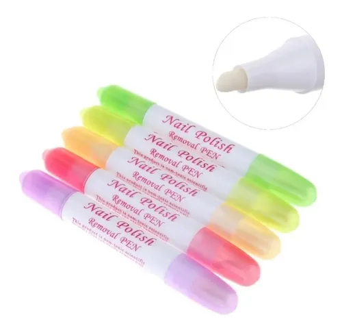 Lapiz Corrector Removedor Esmalte Uñas Manicuría Nail Polish