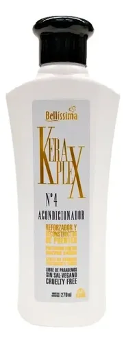 Bellissima Keraplex Acondicionador Reforzador Nº 4 X 270 Ml