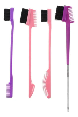 Set De 4 Peines Duales Para Cejas Y Pestañas