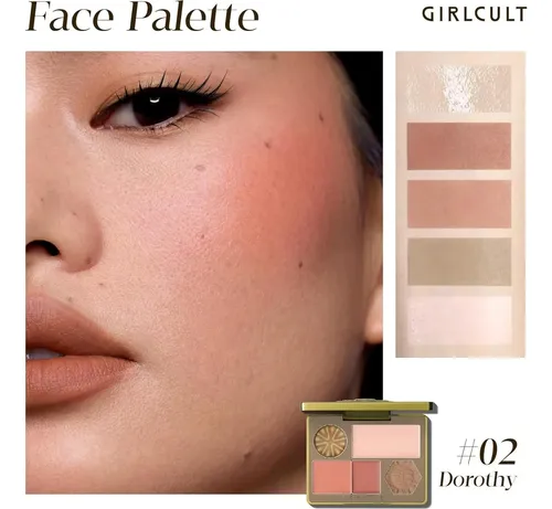 Paleta Facial Girlcult 5 En 1 Dorothy