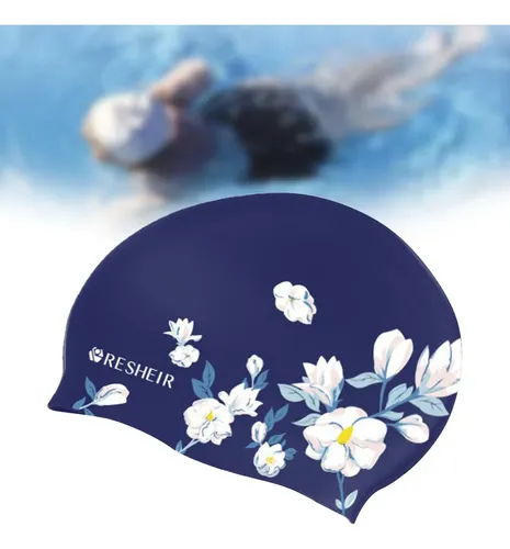 Gorro De Natación De Silicona Gorro De Baño For &zz01